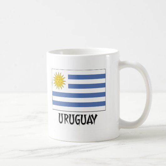 Uruguay-vlag Koffiemok (Rechts)