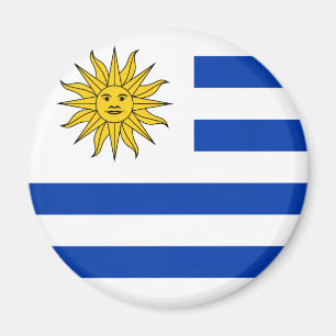 Uruguay-vlag Magnet Magneet