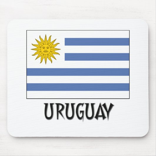 Uruguay-vlag Muismat (Voorkant)