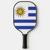 Uruguay-vlag Pickleball Paddle (Achterkant)