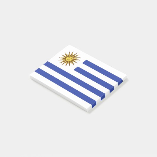 Uruguay-vlag Post-it® Notes (Schuin)