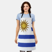 Uruguay-vlag Schort (Gedragen)