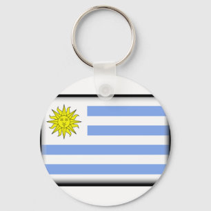 Uruguay-vlag Sleutelhanger