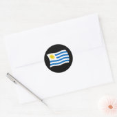 Uruguay Vlag Sticker (Envelop)