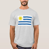 Uruguay-vlag T-shirt (Voorkant)