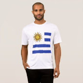 Uruguay-vlag T-shirt (Voorkant volledig)