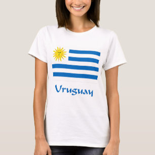 Uruguay-vlag T-shirt
