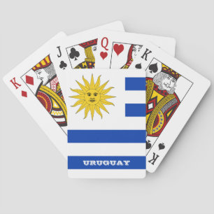 Uruguay-vlaggenspelen, Uruguayafspeelkaarten Pokerkaarten