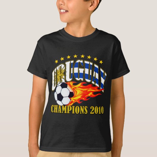 Uruguay-Voetbal T-shirt (Voorkant)