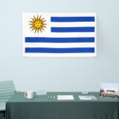 Uruguayaanse vlag spandoek (Beurs)