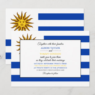 Uruguayaanse Vlag, Vlag van Uruguay Huwelijk Kaart