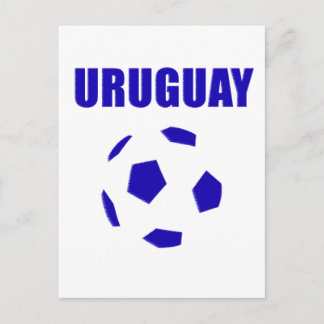 Uruguayfluitbol/futebol T-rokken Briefkaart