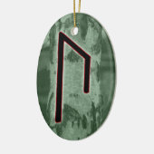 Uruz Viking Rune Ornament - Wisdom! (Links)