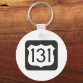 US-131 Highway Sleutelhanger (Voorkant)