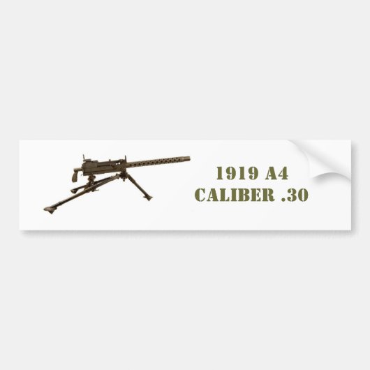 US 1919 A4 BUMPERSTICKER (Voorkant)
