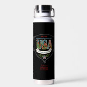 US 250 Years of Freedom Custom Botanical  Waterfles (Achterkant)