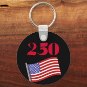 US 250th Anniversary Sleutelhanger (Achterkant)