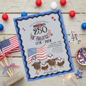 US 250th Celebration Great Eagle Family Invitation