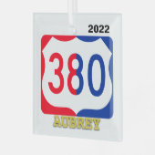 US 380 Hwy - Aubrey, Ornament (Voorkant links)