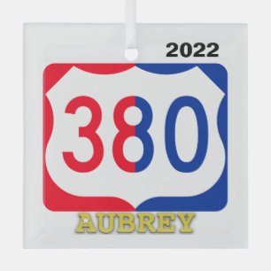 US 380 Hwy - Aubrey, Ornament