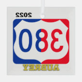 US 380 Hwy - Aubrey, Ornament (Achterkant)