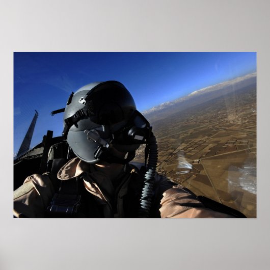 US Air Force Aerial Combat-fotograaf Poster (Voorkant)