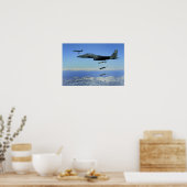 US Air Force F-15E Strike Eagle vliegtuig Poster (Keuken)
