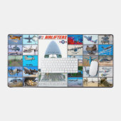 US AIRLIFT VLIEGTUIG "MONTAGE" BUREAUMAT (Keyboard & Muis)