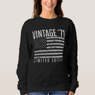 US American Flag Limited Edition - Vintage 1971 1 Trui