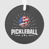 US American Flag Pickleball Player (dos)