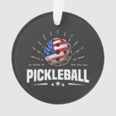 US American Flag Pickleball Player (devant)