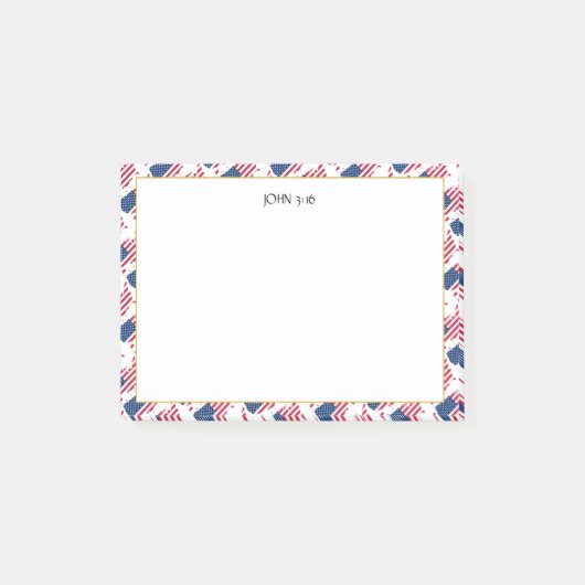 US AMERIKA Christelijke scripts Post-it® Notes (Voorkant)