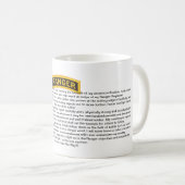 US Army Ranger Creed Coffee Mok (Voorkant rechts)