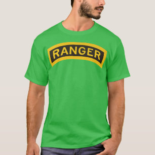 US Army Ranger Tab Alleen Terug T-shirt