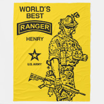 US Army World's Best Ranger Custom Name