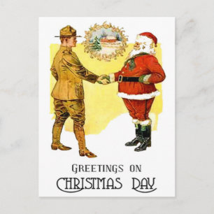 US Army WWI Christmas Briefkaart