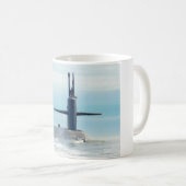 US BALLISTIC MISSILE SOUS-MARINE - SSBN-734 Mug (Devant droit)