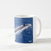 US BALLISTIC MISSILE SOUS-MARINE - SSBN-741 Mug (Devant droit)