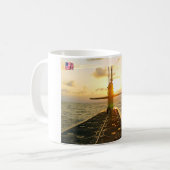 US BALLISTIC MISSILE SOUS-MARINE - SSBN-742 Mug (Devant gauche)