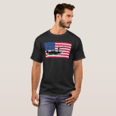 US Boat Fishing T-shirt (Voorkant volledig)