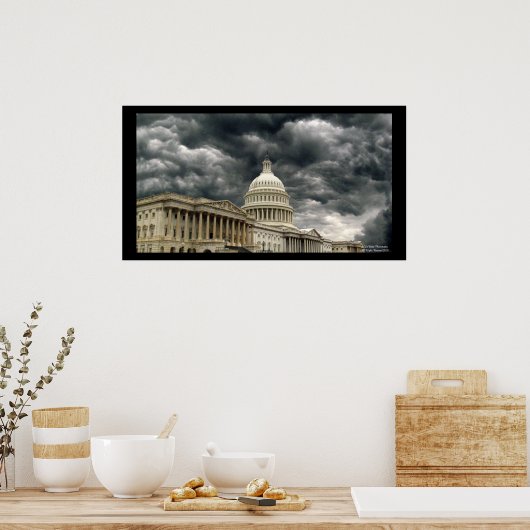 US Capitol 2 Poster (Keuken)