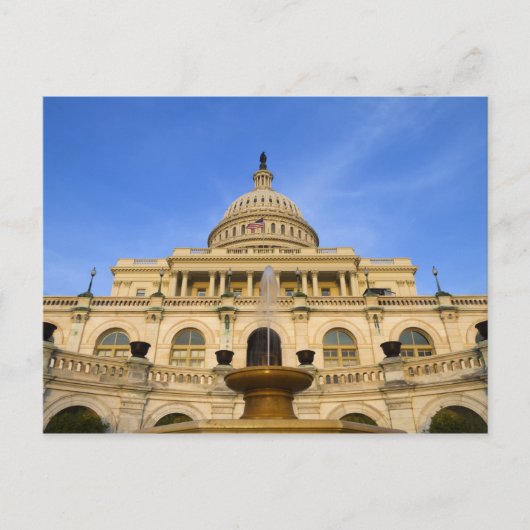 US Capitol Building Briefkaart (Voorkant)