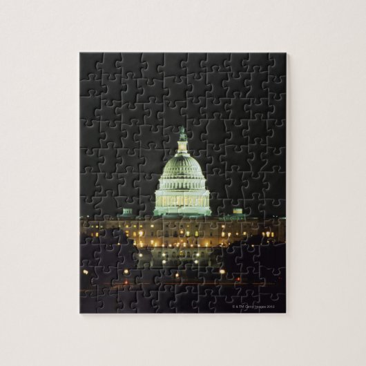 US Capitol Building, Congres van de Verenigde Stat Legpuzzel (Verticaal)