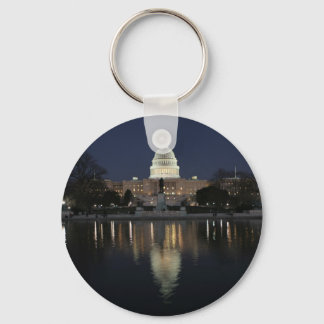 US Capitol Building Night Sleutelhanger