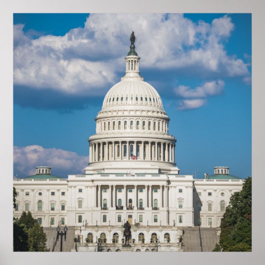 US Capitol Building Poster (Voorkant)