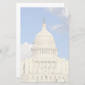 US Capitol Building, Washington DC, VS Briefpapier (Voorkant / Achterkant)