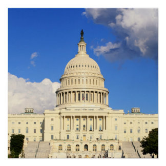 US Capitol Building, Washington DC, VS Perfect Poster
