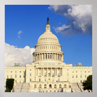 US Capitol Building, Washington DC, VS Poster