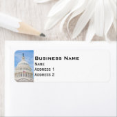 US Capitol Dome in Washington DC Etiket (Insitu)