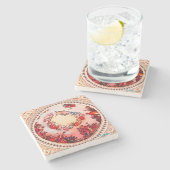 US Capitol Rotunda Dome Stone Onderzetter (Zijkant)